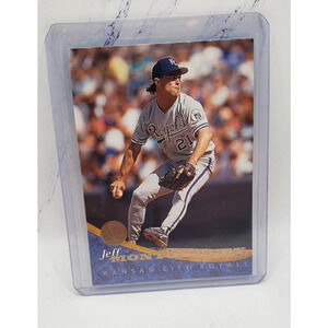 1994 Leaf Jeff Montgomery #25 Kansas City Royals